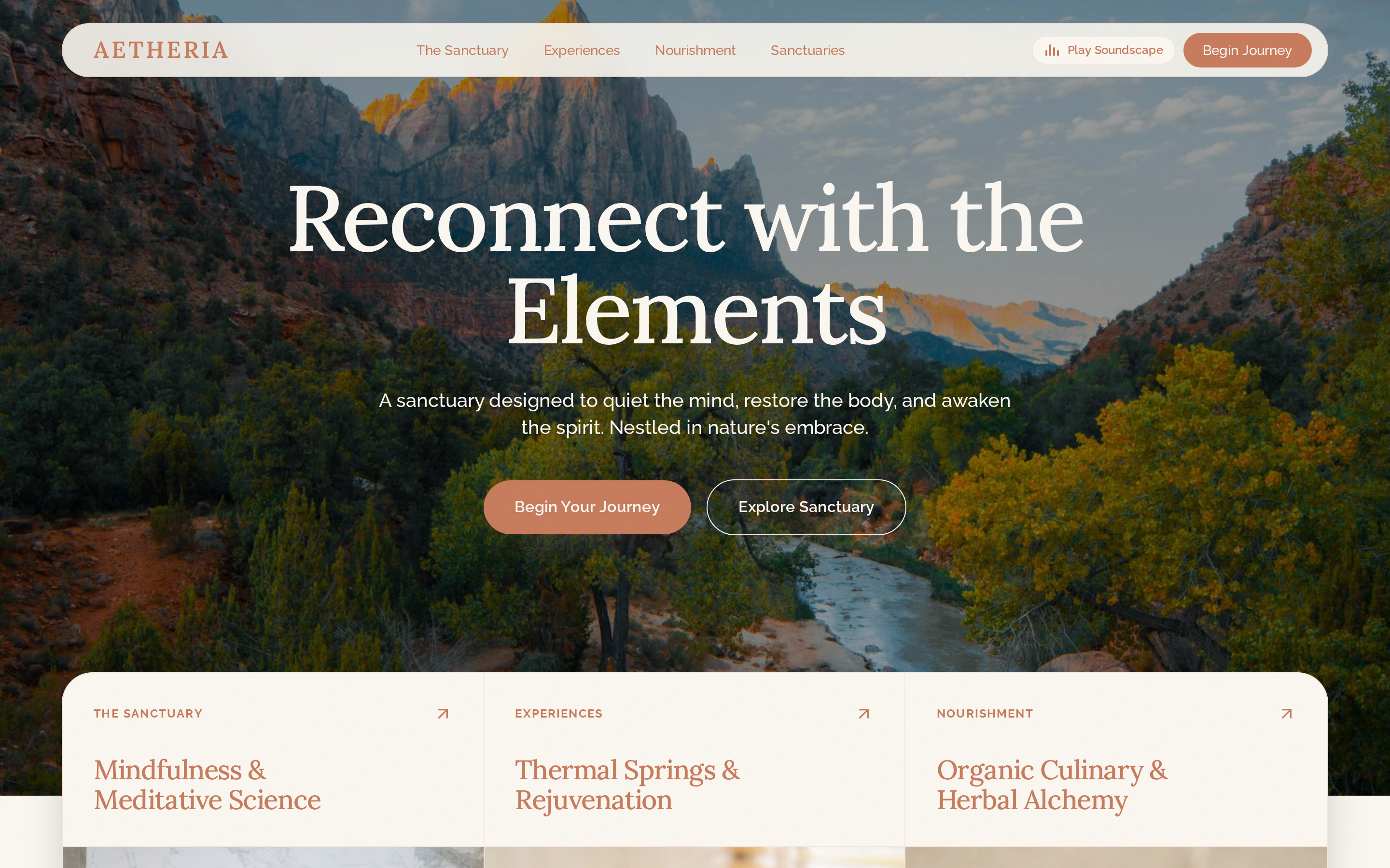 Aetheria website